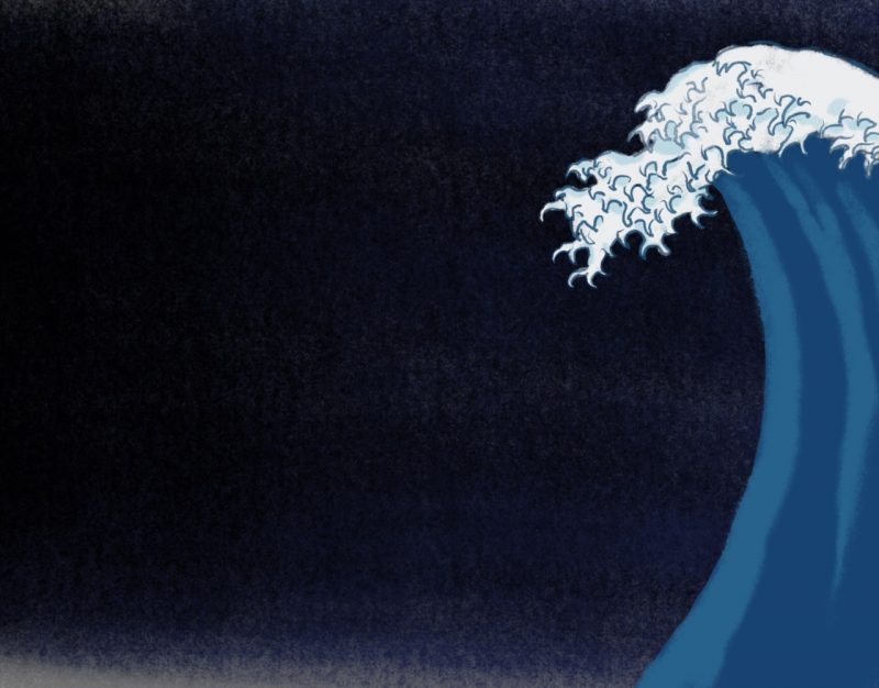 Wędrując z Hokusaim – animacje Julii Kwatro w MNK